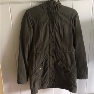 Hollister Sherpa lined Parka Jacket
